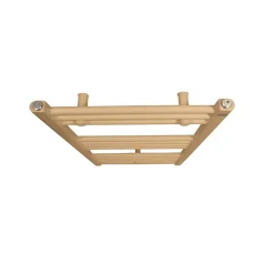 Radiateur sèche-serviettes eau chaude CODA 80 x 50 cm beige mat