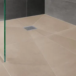 Receveur de douche à carreler 160 x 100 WEDI Fundo Primo rectangle écoulement excentré