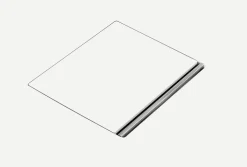 Receveur de douche à poser 80 x 140 cm, blanc, Villeroy & Boch Squaro Infinity