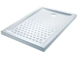 Receveur de douche à poser extra-plat 80 x 120 cm, céramique, blanc, Villeroy & Boch Collection