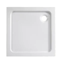 Receveur de douche à poser 80 x 80 cm, Dommel