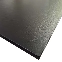 Receveur de douche SMC en fibre de verre effet pierre avec bonde inclus H. 2,6 cm 70 x 100 Noir