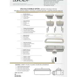 Receveur de douche 90 x 160 cm noir extra plat SUEZ surface ardoisee