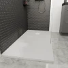 Receveur de douche 90 x 180 cm, résine, blanc, GoodHome Douro