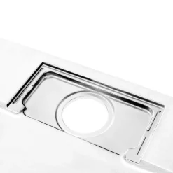 Receveur de douche 80 x 140 cm, effet pierre blanche, Schulte