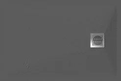 Receveur de douche 80 x 120 cm, résine, gris, Douro GoodHome