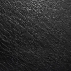 Receveur de douche 80 x 100 cm extra plat noir PIATTO en SoliCast surface ardoisee