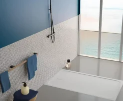 Receveur de douche 80 x 140 cm en céramique, blanc, Villeroy & Boch Slim