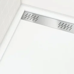 Receveur de douche 90 x 120 cm, acrylique blanc, Galedo Pure 2 Linéaire