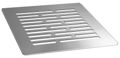 Receveur de douche 90 x 90 cm, résine, gris, GoodHome Douro