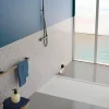 Receveur de douche 80 x 120 cm en céramique, blanc, Villeroy & Boch Slim