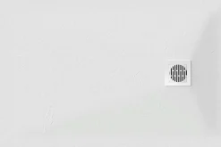 Receveur de douche 80 x 140 cm, résine, blanc, Douro GoodHome