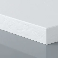 Receveur de douche 70 x 120 cm extra plat blanc en resine minerale SARIN Acier inoxydable