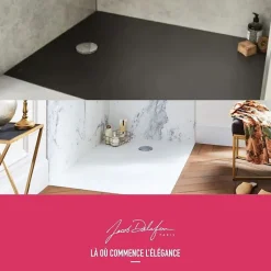 Receveur de douche 140 x 90 JACOB DELAFON Ipso rectangle blanc