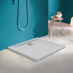 Receveur de douche 80 x 80 JACOB DELAFON Kyreo ceramique carré blanc