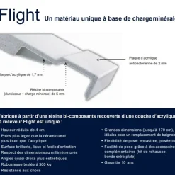 Receveur de douche 160 x 90 JACOB DELAFON Flight Pure rectangle blanc