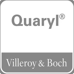 Receveur de douche 90 x 90 x 4 cm, Quaryl, marbre blanc, Villeroy & Boch Squaro Infinity