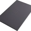 Receveur de douche 90 x 120 x 4 cm, Quaryl, anthracite, Villeroy & Boch Squaro Infinity