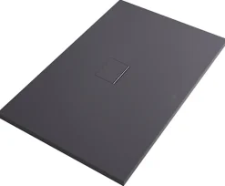 Receveur de douche 90 x 120 x 4 cm, Quaryl, anthracite, Villeroy & Boch Squaro Infinity