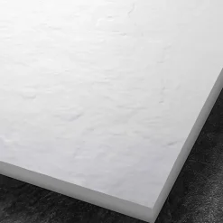 Receveur de douche blanc 200 x 100 cm haute densité aspect ardoise - grille caniveau