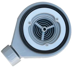 Receveur de douche extra plat à poser 80x120 Design reflet ardoisé Blanc