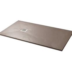 Receveur de douche extra plat à poser 80x140 couleur argile