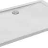 Receveur de douche extra-plat 80 x 120 cm blanc Edgar Jacob Delafon