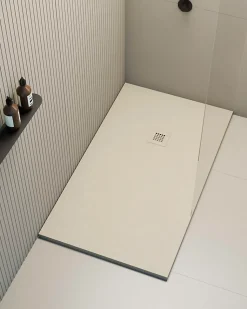 Receveur de douche extraplat blanc perle 80x140 cm Hos's - POALGI
