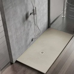 Receveur de douche extraplat blanc perle 75x120 cm Hos's - POALGI