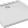 Receveur de douche extra-plat 80 x 80 cm blanc Edgar Jacob Delafon