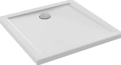 Receveur de douche extra-plat 80 x 80 cm blanc Edgar Jacob Delafon