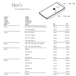 Receveur de douche extraplat blanc 75x110 cm Hos's - POALGI