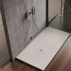 Receveur de douche extraplat blanc 70x140 cm Hos's - POALGI