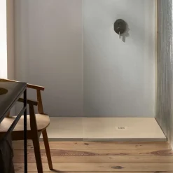 Receveur de douche extraplat beige 90x100 cm Arena - POALGI