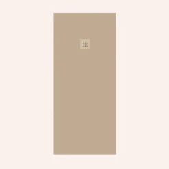 Receveur de douche extraplat beige 90x100 cm Arena - POALGI