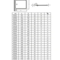 Receveur de douche JACOB DELAFON Flight rectangle extra plat antidérapant 120 x 90 cm