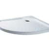 Receveur de douche quart de cercle à poser 90 x 90 cm, extra-plat, céramique, Villeroy & Boch Collection