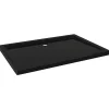 Receveur de douche rectangulaire ABS Noir 70x100 cm vidaXL