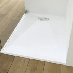 Receveur KINEDO Kinesurf biocryl 160 x 90 cm avec bonde centrée sur la largeur