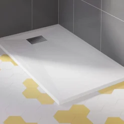 Receveur KINEDO Kinesurf biocryl 160 x 90 cm avec bonde centrée sur la largeur