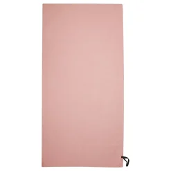 Regatta - Serviette de plage motif/style rayé Rose p'le / Blanc (Taille unique)
