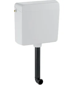 RESERVOIR AP123 6/9L IND.DISSIMULE BLANC AVEC COUDE - RESERVOIR AP123 6/9L IND.DISSIMULE BLANC AVEC COUDE