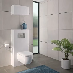 Réhausse 8 cm habillage blanc Lineo Geberit