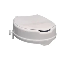 Réhausse WC avec couvercle plastique Godonnier blanc 10 cm