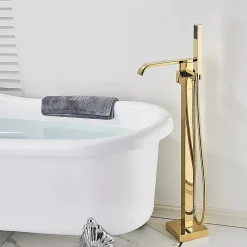 Robinet autoportant REA Carat Gold