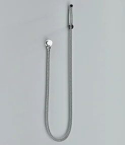 Robinet bidet en Acier Inox Murale Trou Unique