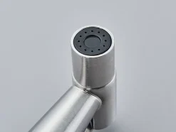 Robinet bidet en Acier Inox Murale Trou Unique