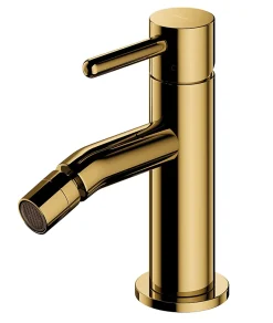 Robinet Bidet Mitigeur Lavabo Or Monocommand