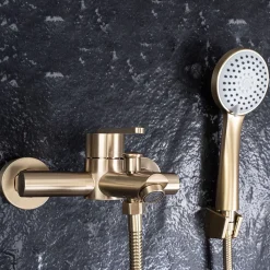 Robinet De Baignoire Rea Ontario Js-11803Bg Brush Gold