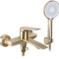 Robinet de baignoire REA Avalon Bursh Gold